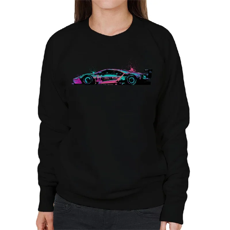 Motorsport Images Ford GT Keating Women's Sweatshirt