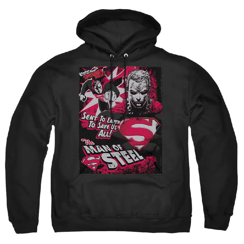 fashion hooded jacketSuperman Save Us All - Pullover Hoodie