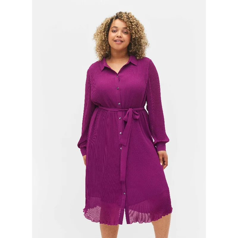 winter dressZizzi Bella Shirt Dress in Grape