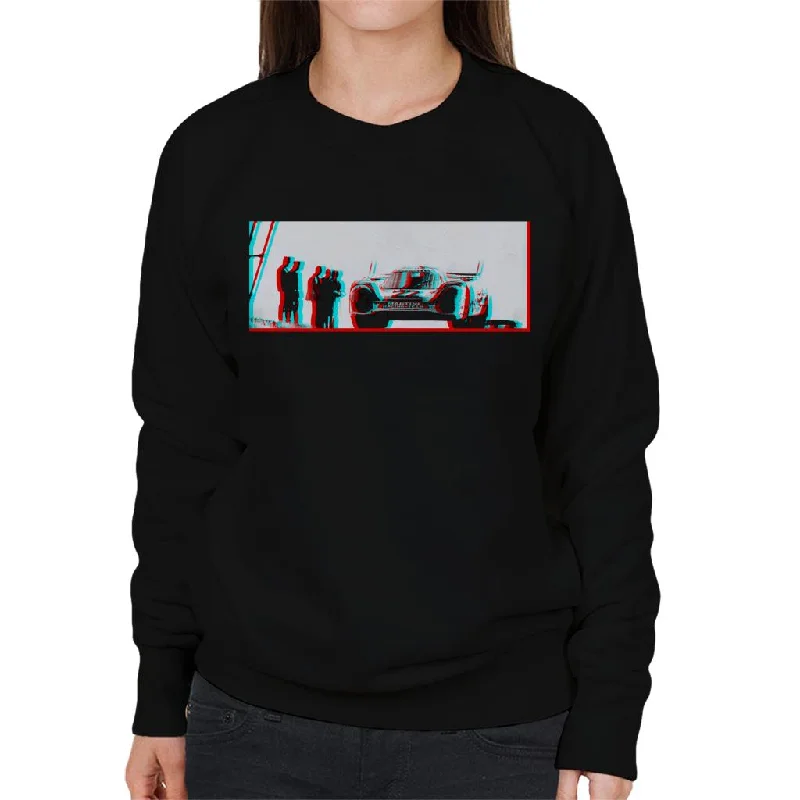 Motorsport Images Helmut Marko Porsche 917k Women's Sweatshirt