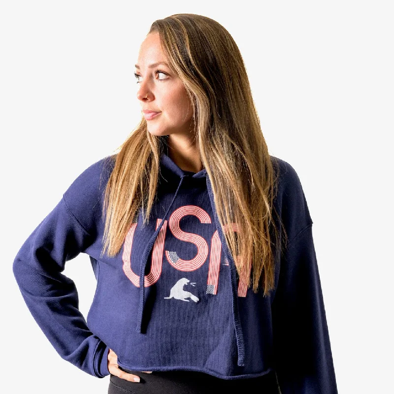 windproof jacketWomen's USA Fourth Crop Hoody