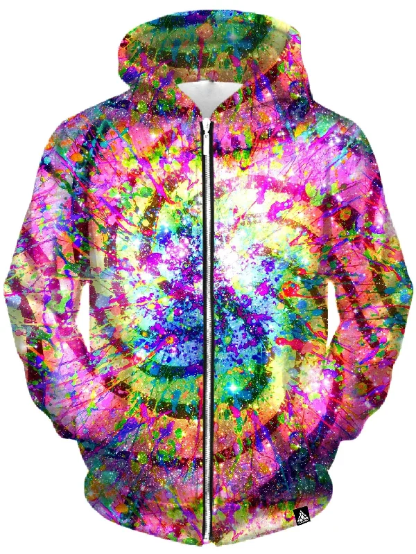 fleece hoodie for winterLet's Get Dizzy Unisex Zip-Up Hoodie